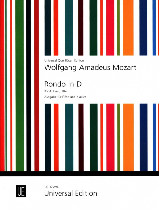 Mozart: Rondo D-dur KV 184 flöjt och piano