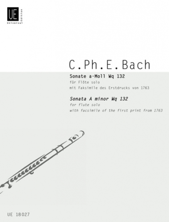 Bach CPE: Sonata a/faximil