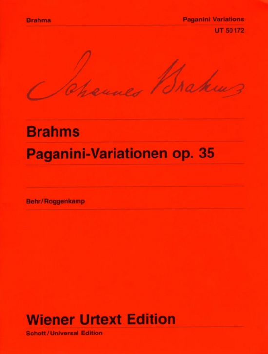 Brahms: Paganini-Variationen opus 35