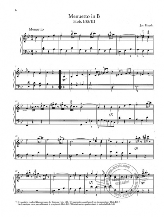 Haydn - Mozart - Cimarosa: Leichte Klavierstücke mit Übetips 2