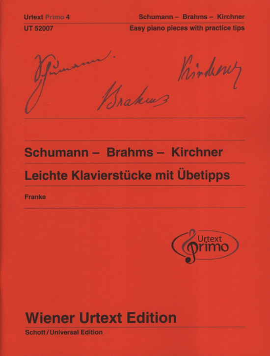 Schumann - Brahms - Kirchner: Leichte Klavierstücke mit Übetips 4