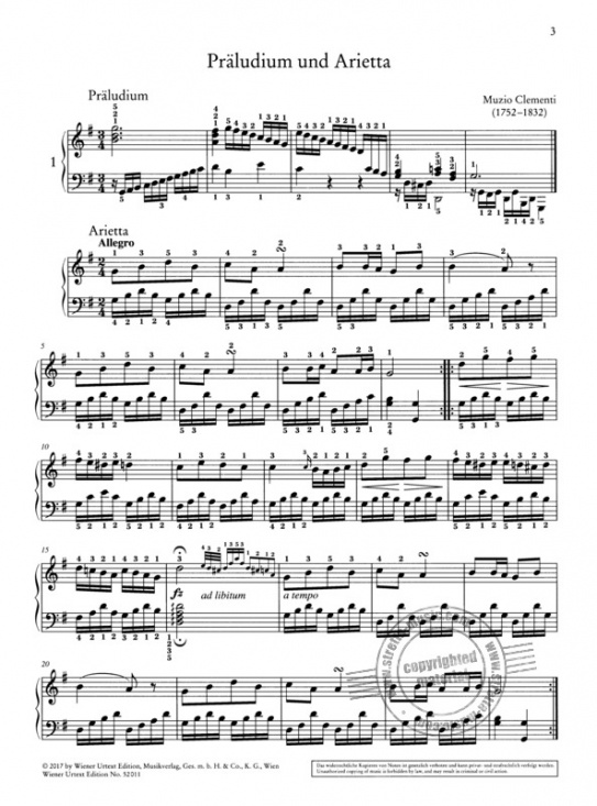 Clementi - Czerny - Cramer: Leichte Klavierstücke mit Übetips 6