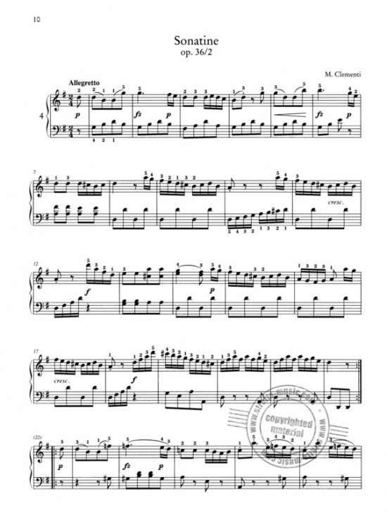 Clementi - Czerny - Cramer: Leichte Klavierstücke mit Übetips 6