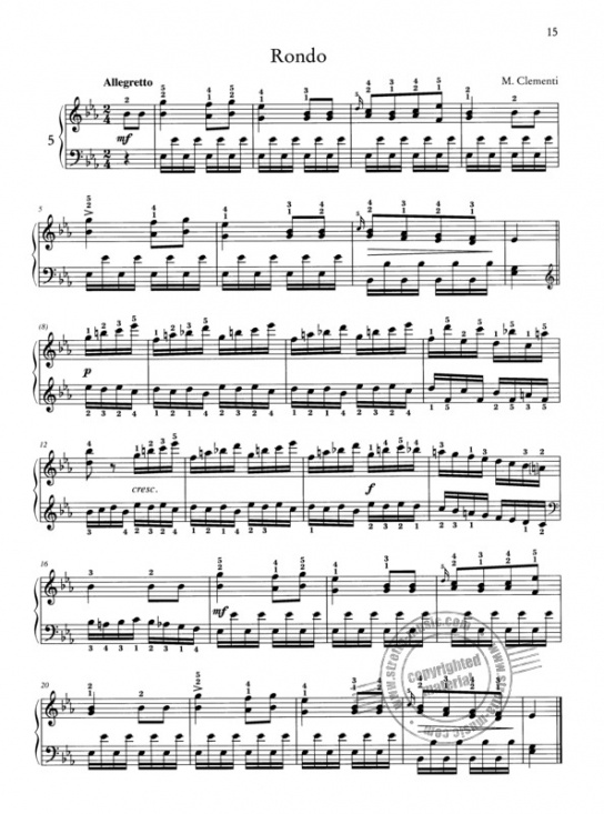 Clementi - Czerny - Cramer: Leichte Klavierstücke mit Übetips 6