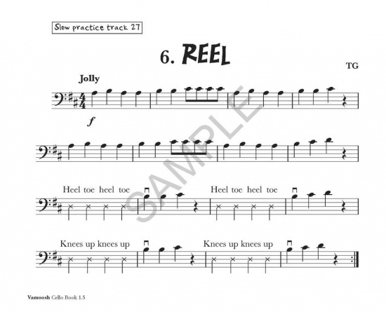 Vamoosh Cello Book 1.5