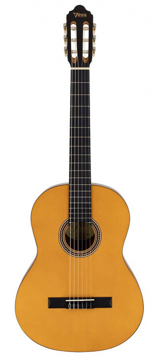 Gitarr Nylonsträngad Valencia 204 4/4