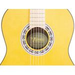  Gitarr Nylonsträngad Valencia 300 4/4 Yellow