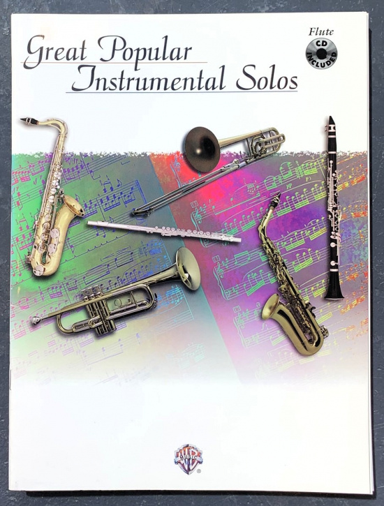 Great Pop Instrumental Solos för flöjt inkl. CD
