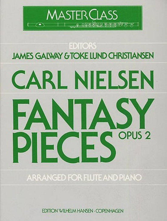 Nielsen: Fantasy Pieces op 2 arranged for flute and piano