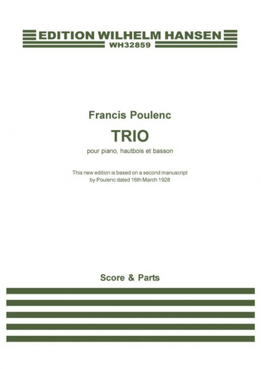 Poulenc: Trio pour piano, hautbois et basson