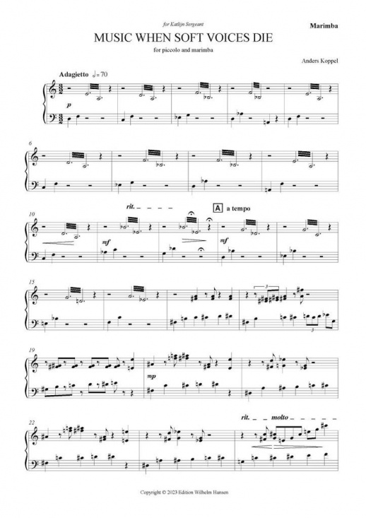 Koppel: Music When Soft Voices Die