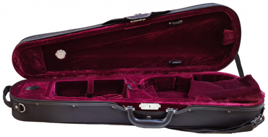 Violinetui Arirang Superlätt Format svart