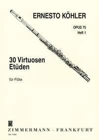 Köhler: Virtuosa etyder Op 75 1