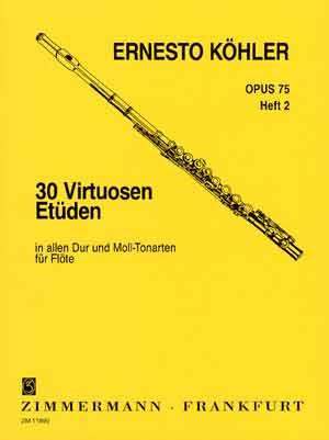 Köhler: 30 Virtuosa etyder Op 75 2