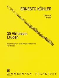 Köhler: Virtuosa etyder Op 75 3