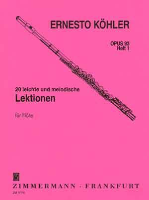 Köhler: 20 Lektionen op93:1/Fl