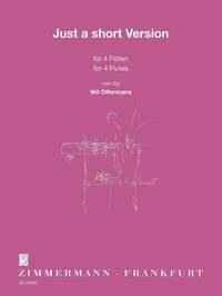 Offermans: Just a Short Version (Piccolo 2 Flöten & Alt-Flöte in G)