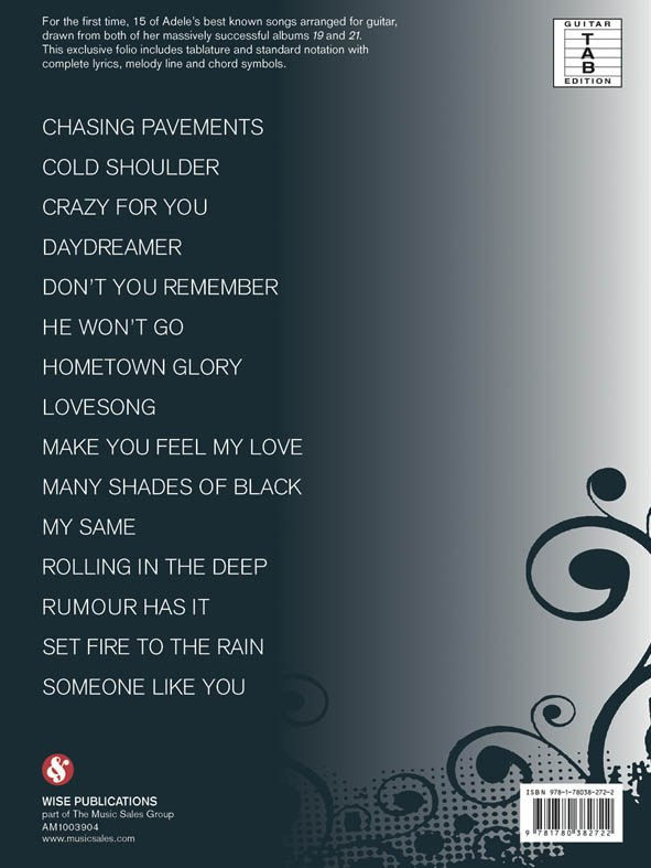 Best Of Adele for Guitar