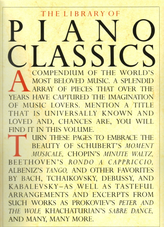 The Library of Piano Classics