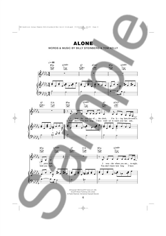 The Big Book of Audition Songs