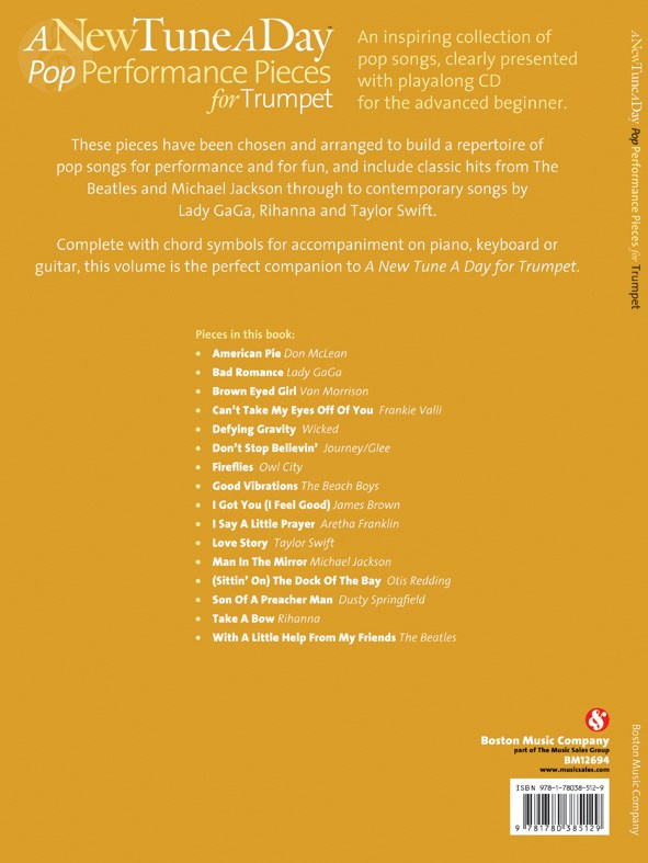 A New Tune a Day for Trumpet