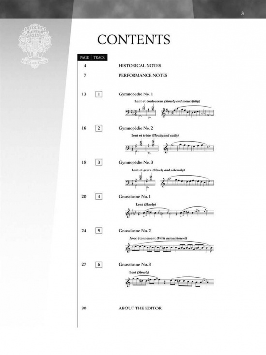 Satie: Gymnopedies and Gnossiennes