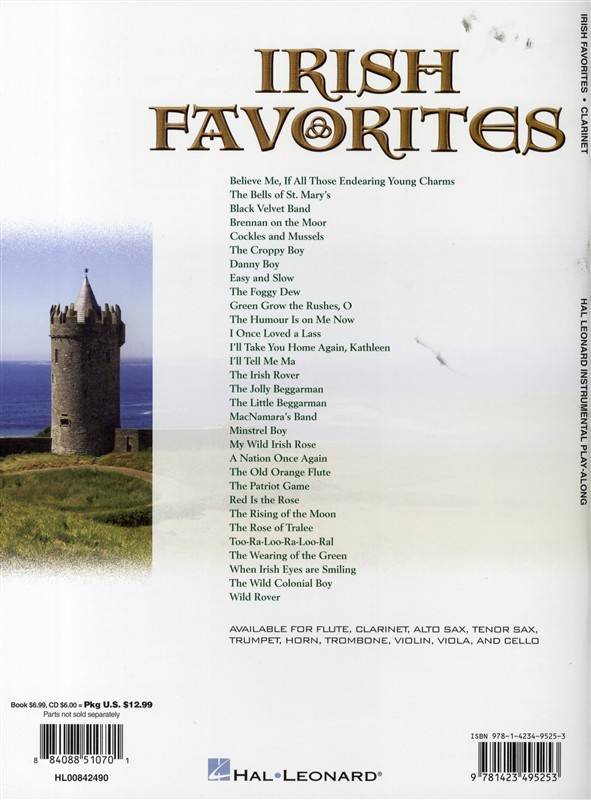 Irish Favourites klarinett