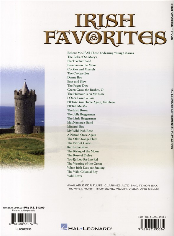 Irish Favourites violin