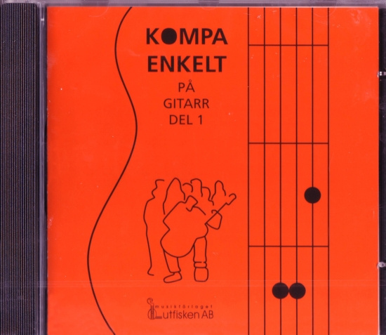 Kompa enkelt på gitarr 1 Cd-skiva