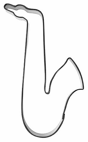 Pepparkaksform med musikmotiv