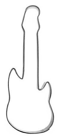 Pepparkaksform med musikmotiv