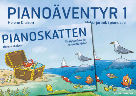 Pianoäventyr 1 + Pianoskatten (paketpris)